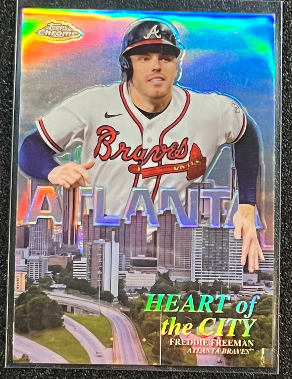 2022 Donruss OPTIC Baseball - FREDDIE FREEMAN SILVER Prizm - LA Dodgers