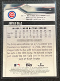 Javier Baez  - 2021 Topps Bowman Platinum ICE FOIL #44 - Cubs