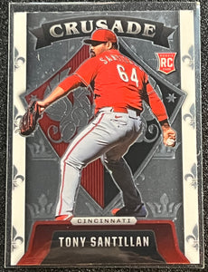 Tony Santillan RC - 2022 Panini Chronicles Crusade Baseball CRUSADE Base RC #10