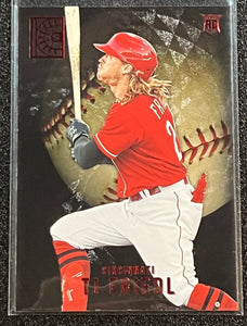 TJ Friedl RC - 2022 Panini Capstone Baseball LUXURY SUITE RED FOIL #144