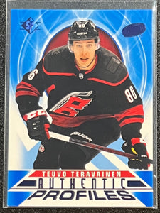 Teuvo Teravainen - 2020-2021 Upper Deck SP Hockey Authentic Profiles Blue #AP-11