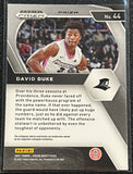 David Duke RC - 2021 Panini Prizm Draft Picks Basketball RED WHITE BLUE #44