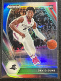 David Duke RC - 2021 Panini Prizm Draft Picks Basketball RED WHITE BLUE #44