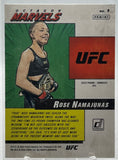 Rose Namajunas - 2022 Panini Donruss UFC Octagon Marvels #09