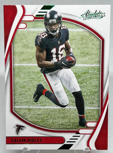 Calvin Ridley - 2021 Panini Absolute Football Green Foil #35