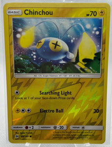 Chinchou - Pokemon Sun & Moon Reverse Holo #49/149