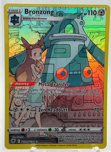 Bronzong - Pokemon Astral Radiance Trainer Gallery Full Art #TG11/TG30