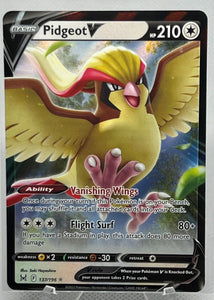 Pidgeot V - Pokemon Lost Origin Holo Ultra Rare #137/196