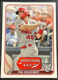 Paul Goldschmidt - 2021 Topps Big League Baseball Souvenirs #SO-25