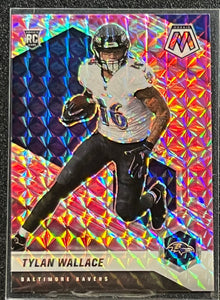 Tylan Wallace - 2021 Panini Mosaic Football Pink Parallel #326