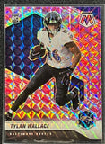 Tylan Wallace - 2021 Panini Mosaic Football Pink Parallel #326