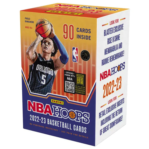2022-23 Panini Hoops NBA Basketball cards - Blaster Box