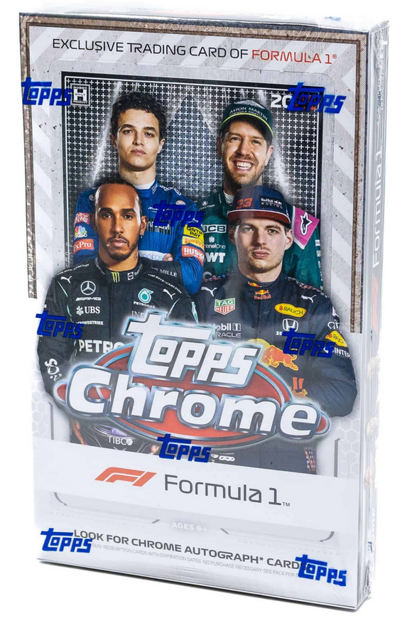 2021 Topps Chrome Formula 1 (F1) Racing Trading Cards - Hobby Box – The  Traders Australia