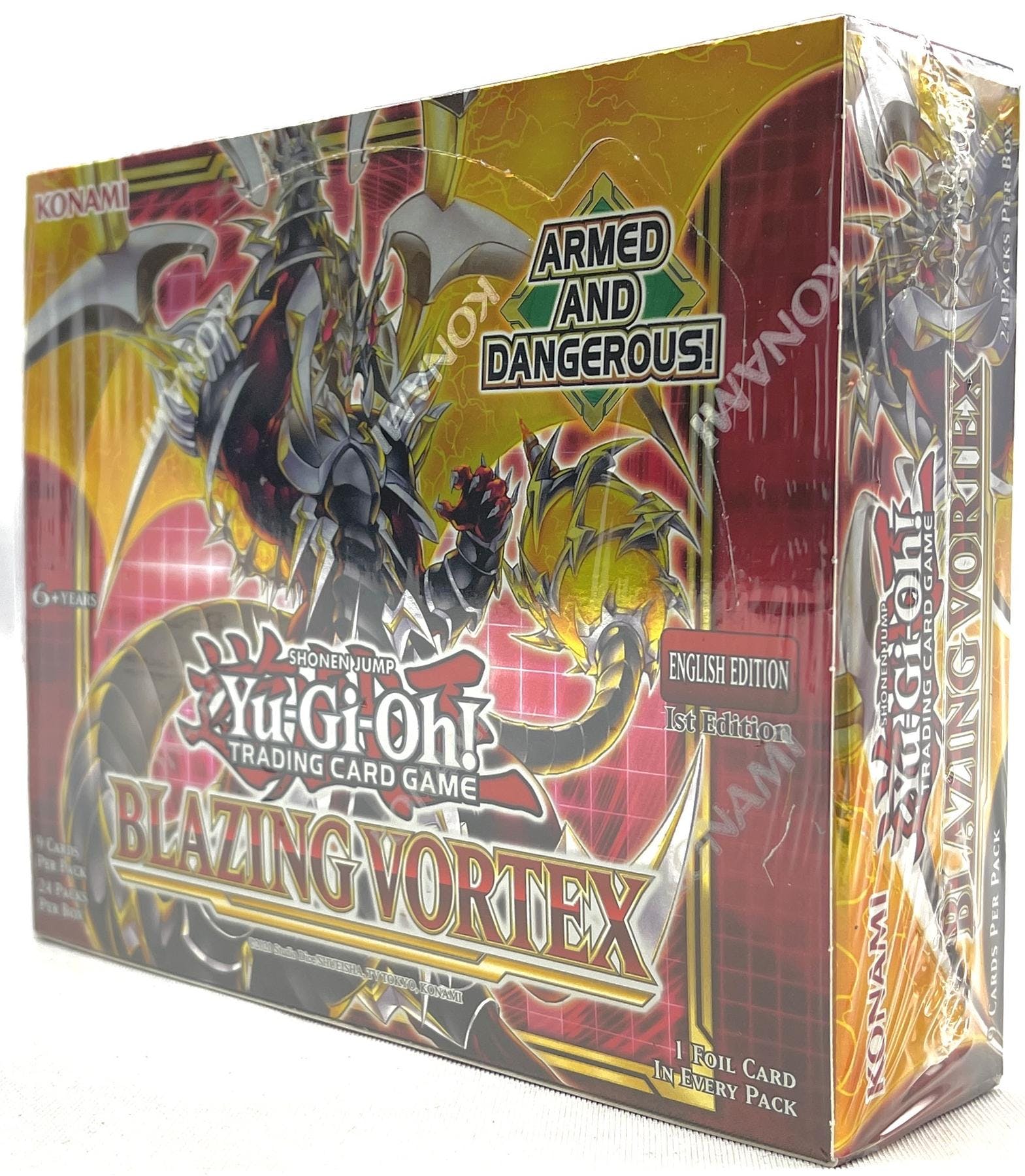 Yu-Gi-Oh! Blazing Vortex Booster Pack Box (24ct) – The Traders Australia